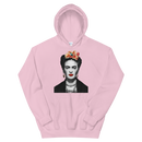 Frida Kahlo With Flowers Poster Artwork Unisex Hoodie