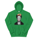 Frida Kahlo With Flowers Poster Artwork Unisex Hoodie