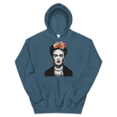 Frida Kahlo With Flowers Poster Artwork Unisex Hoodie