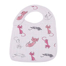 Dandelions Bamboo Muslin Snap Bibs 3PK