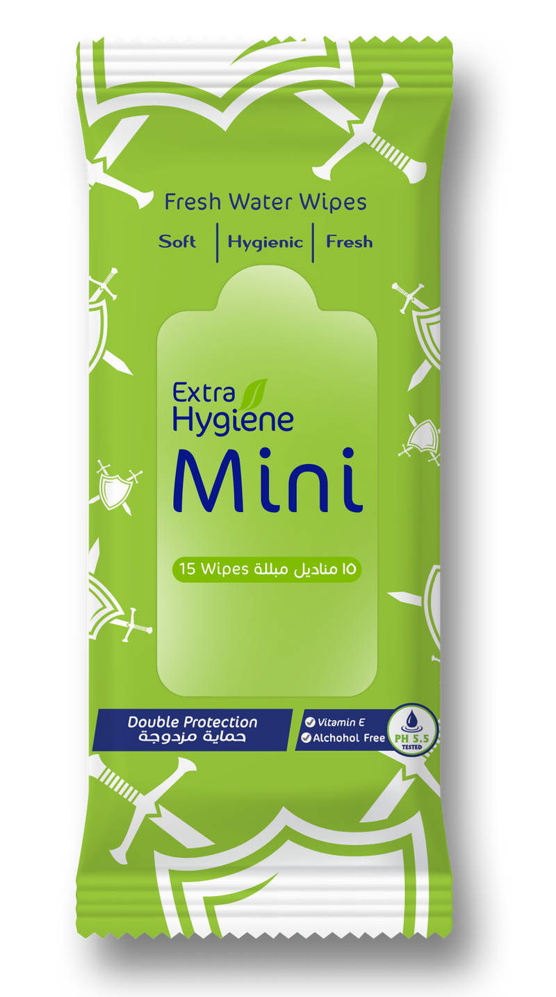 Fresh Wipes (Mini) - 15 wipes