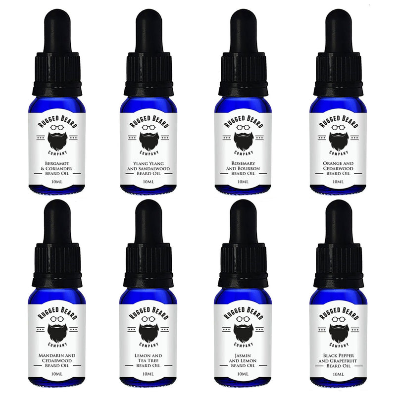 Premium Beard Oil - 100% Natural - Soften, Tame, Stop Itching 10ml