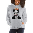 Frida Kahlo With Flowers Poster Artwork Unisex Hoodie