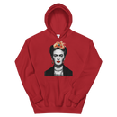 Frida Kahlo With Flowers Poster Artwork Unisex Hoodie