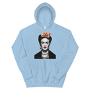 Frida Kahlo With Flowers Poster Artwork Unisex Hoodie